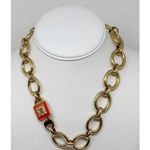 Gold Link Chain Necklace